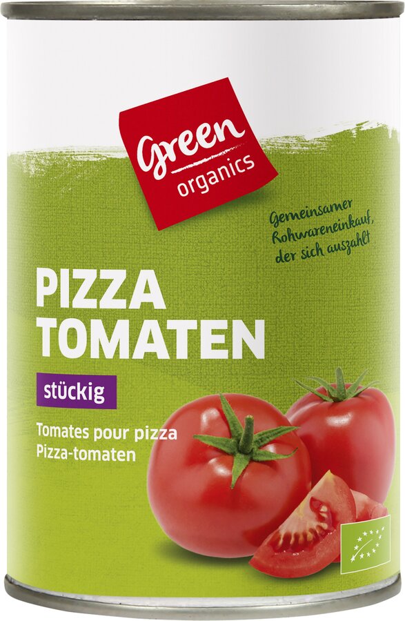 Pizza Tomaten stückig