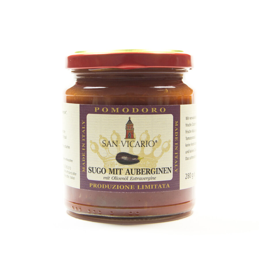Tomatensauce mit Auberginen