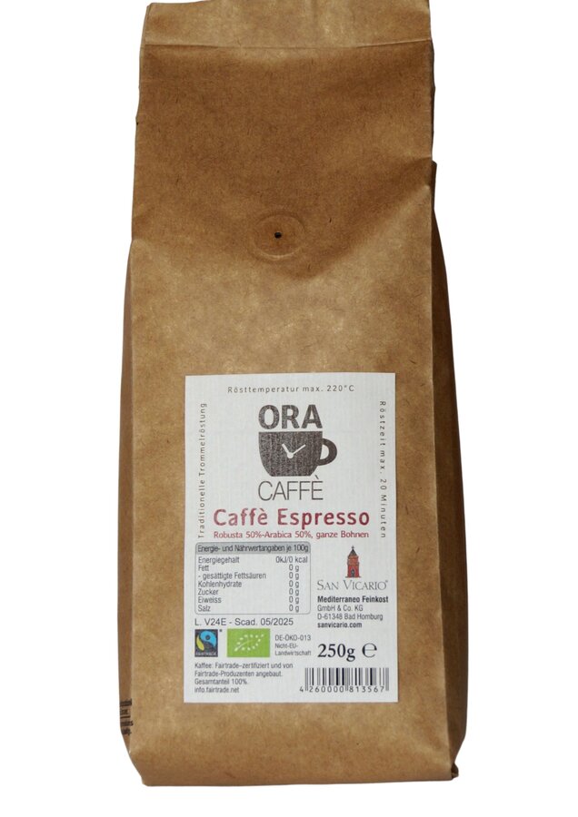 ORA Caffè FAIR Espressoröstung