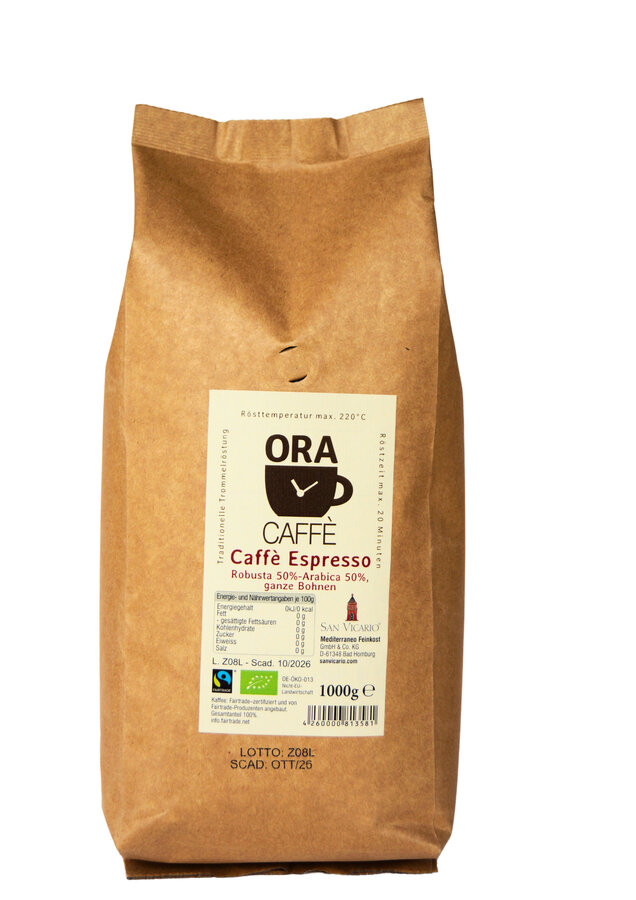 ORA Caffè FAIR Espressoröstung
