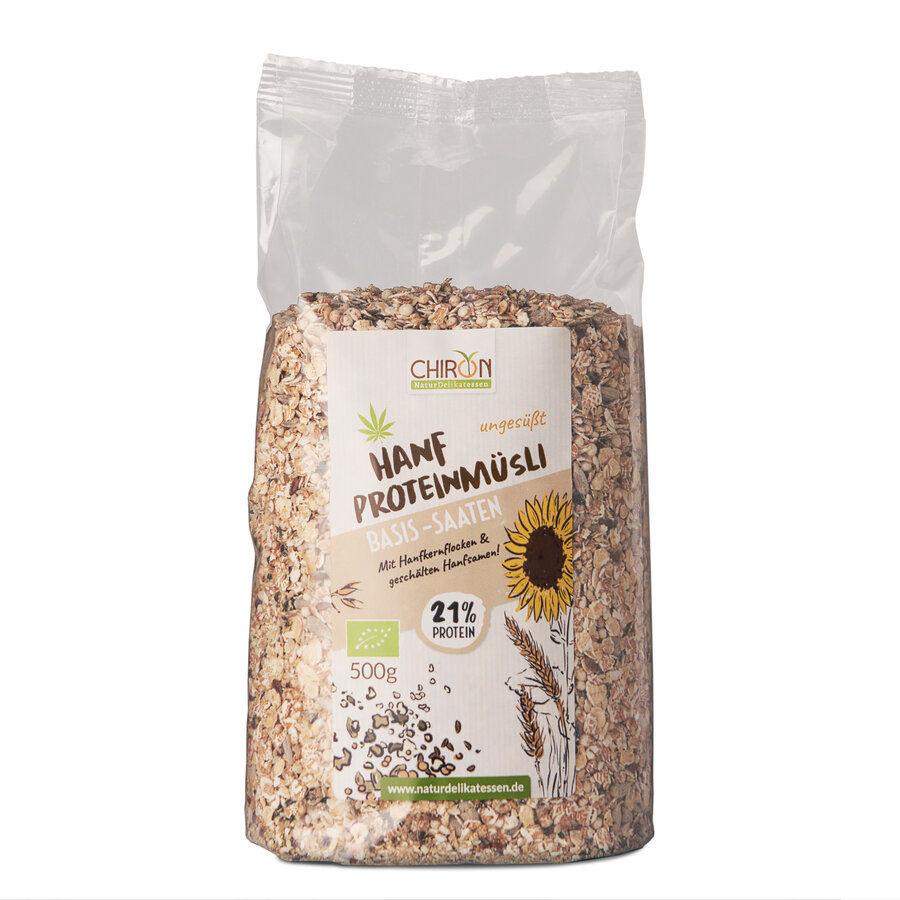 HanfProtein Müsli Basis-Saaten