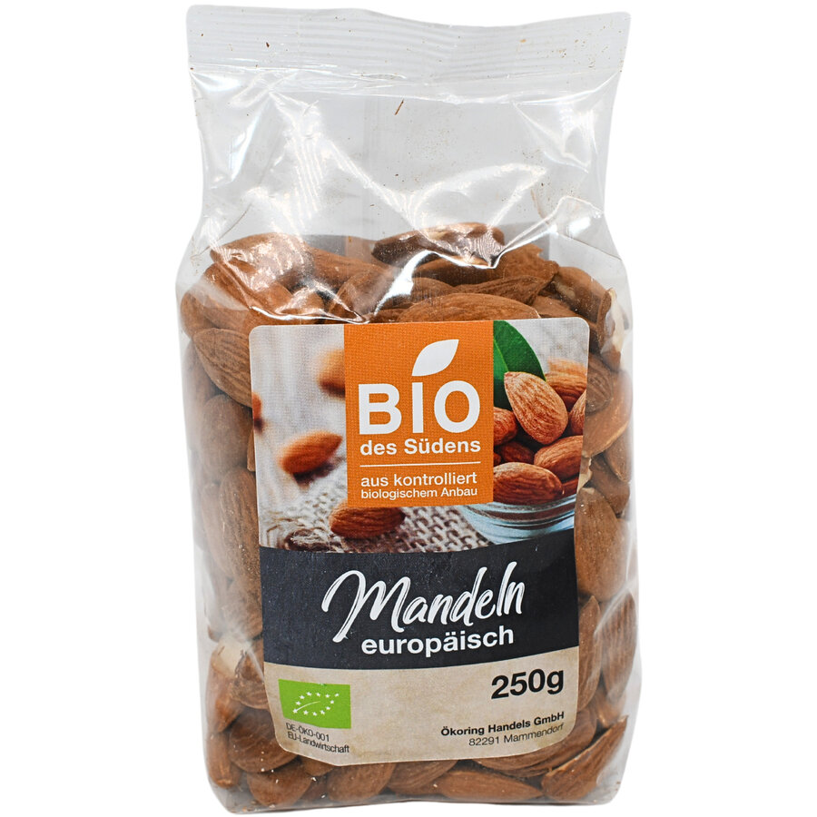 Europäische Bio-Mandeln, natur