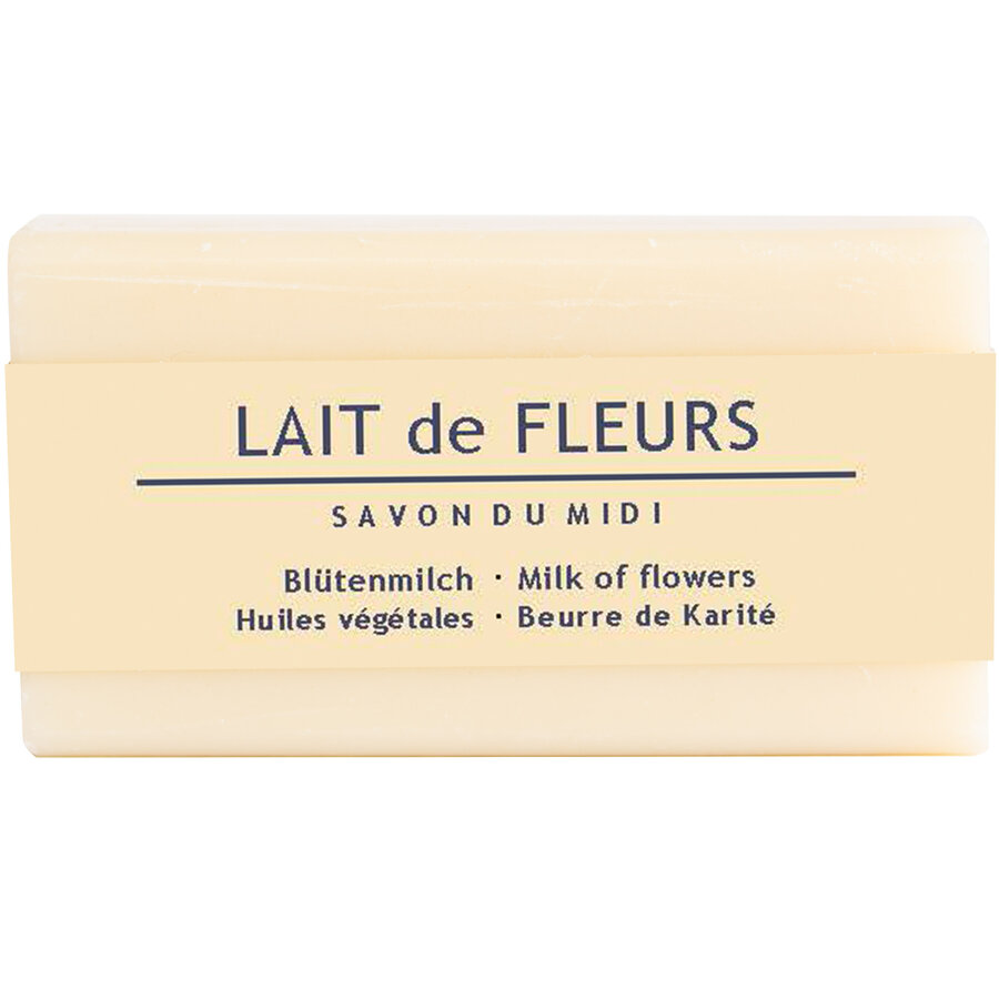 Seife mit Karité Butter Lait de Fleurs/ Blütenmilch / Milk of flowers