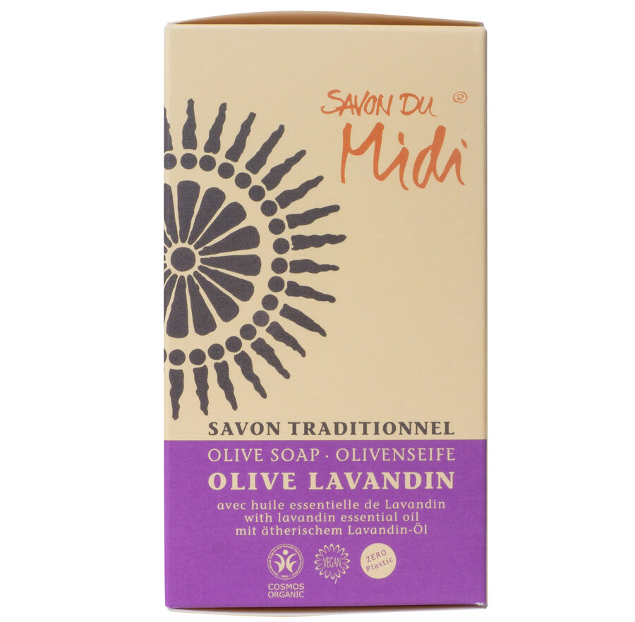 Olivenseife mit Lavandinöl 3x150g
