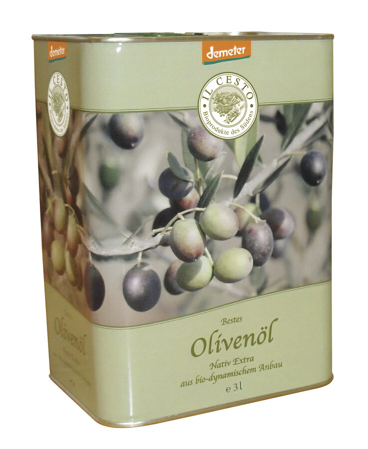 Demeter-Olivenöl nativ extra