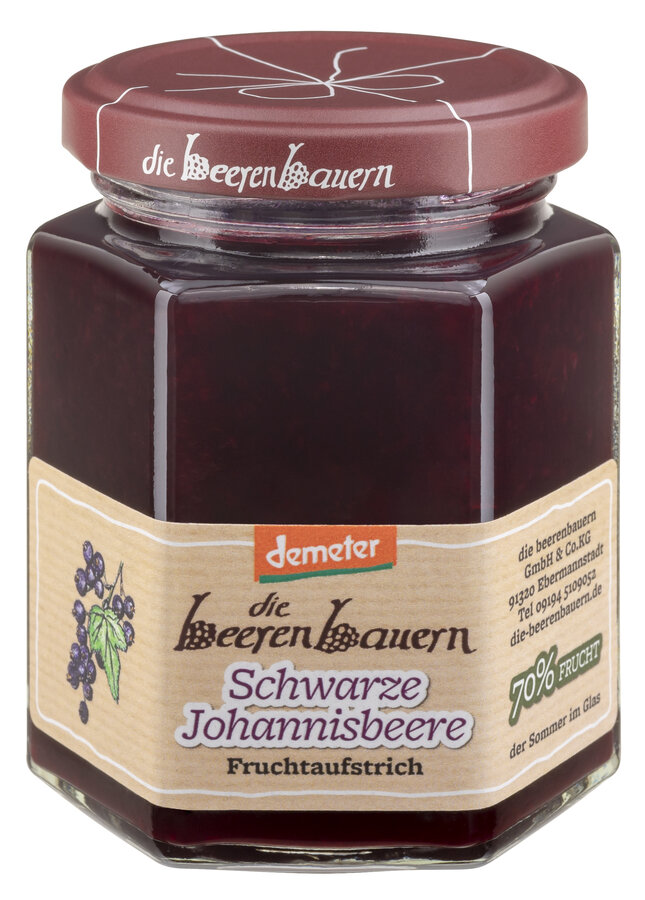 Schwarze Johannisbeere Fruchtaufstrich
