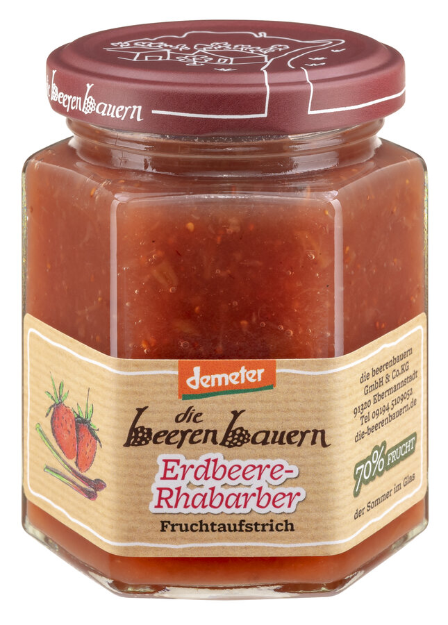 Erdbeere-Rhabarber Fruchtaufstrich