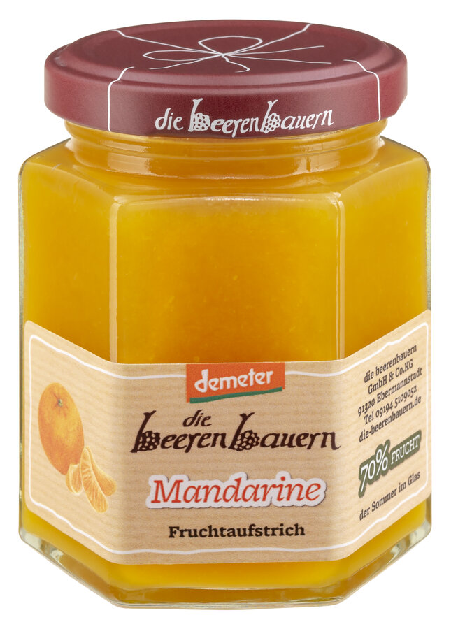 Mandarine Fruchtaufstrich
