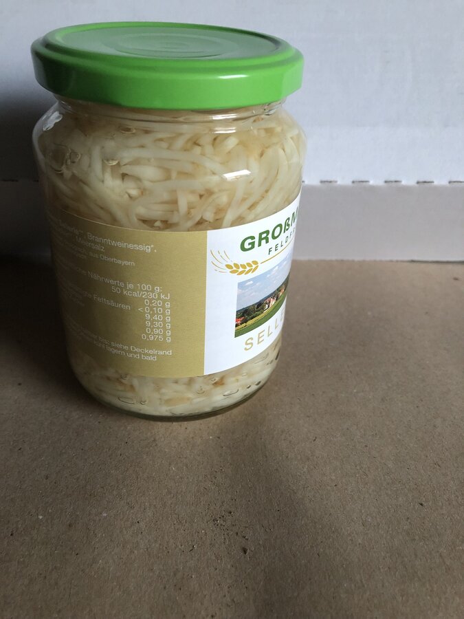 Selleriesalat Streifen