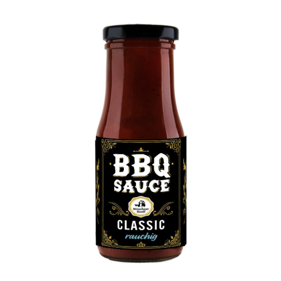 Feinkost Sauce BBQ Dunkel Münchner Kindl