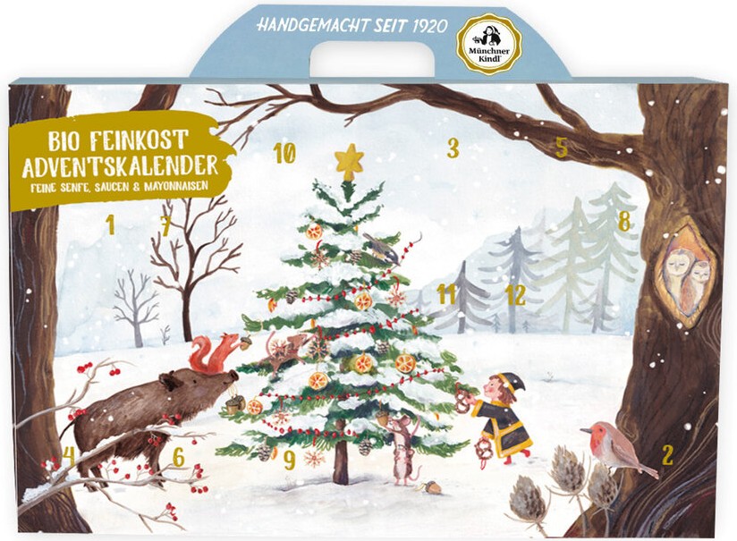 Feinkost Adventskalender Münchner Kindl Senf