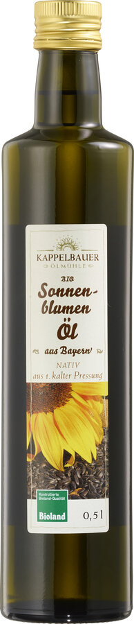 Sonnenblumenöl nativ, Bioland