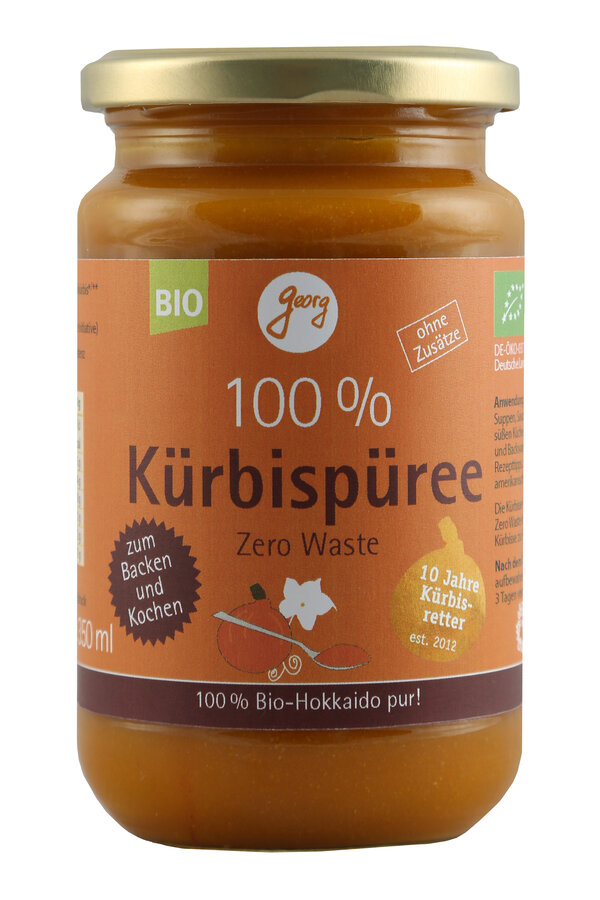 Kürbispüree 100% Hokkaido-Kürbis