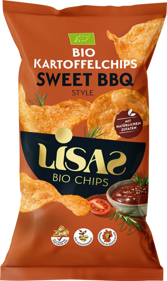 Kartoffelchips Sweet BBQ Style