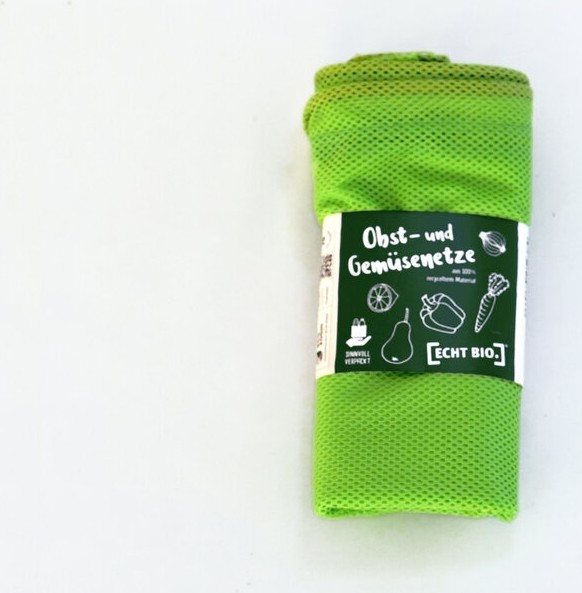Mehrwegnetze für Obst und Gemüse mit Zugband