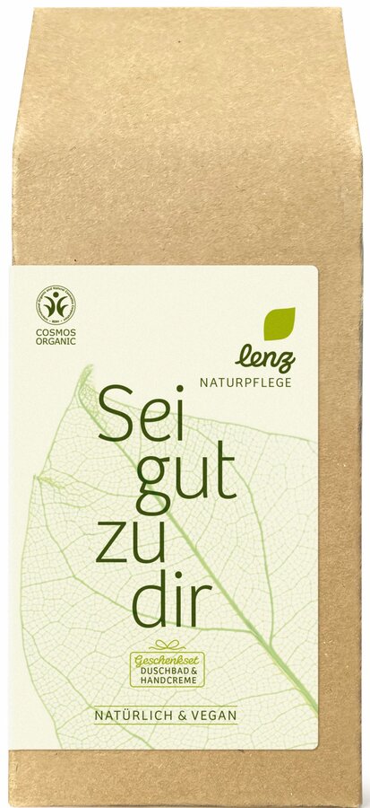 Geschenkset Lenz Naturpflege "Sei gut zu dir"