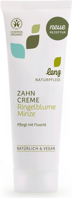 Zahncreme Ringelblume Minze mit Fluorid