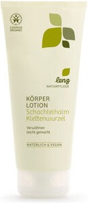 Körperlotion Schachtelhalm Klettenwurzel