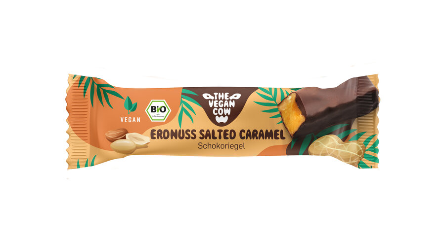 Schokoriegel Erdnuss Salted Caramel