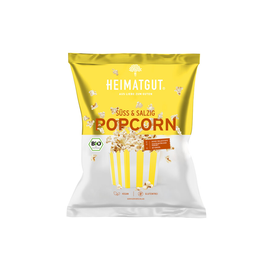 Popcorn Süß & Salzig, glutenfrei