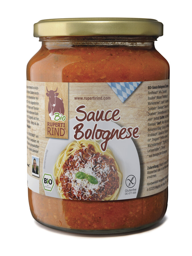 Sauce Rinder-Bolognese