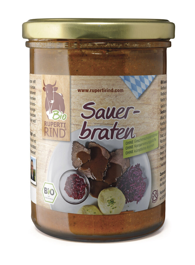 Sauerbraten mit Sauce