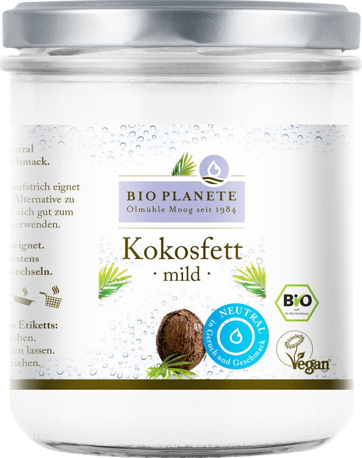 Kokosfett mild