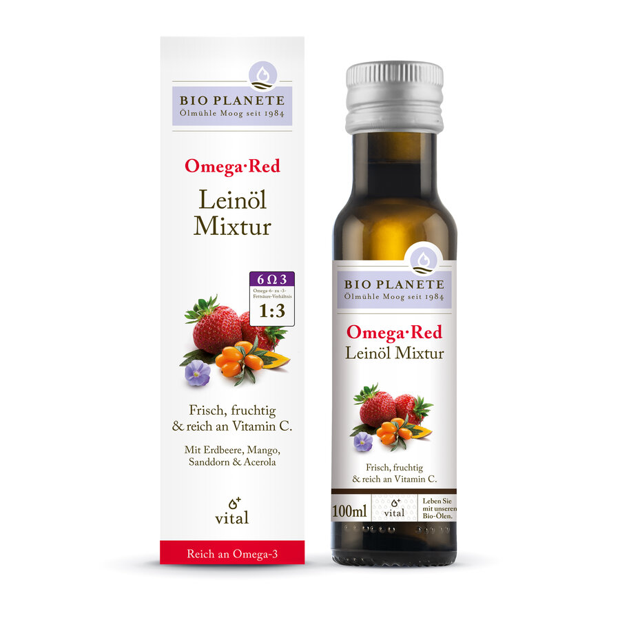 Omega·Red Leinöl Mixtur