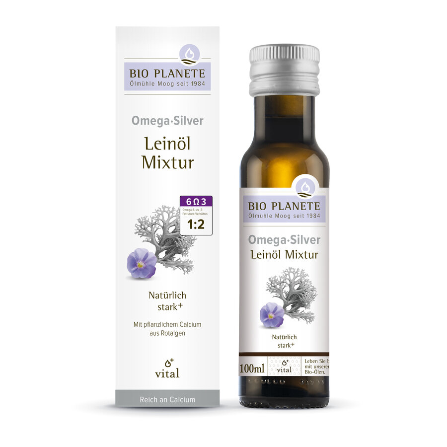 Omega·Silver Leinöl Mixtur