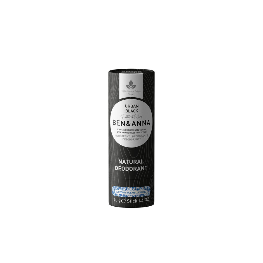 Natural Care Papertube Deodorant Urban Black