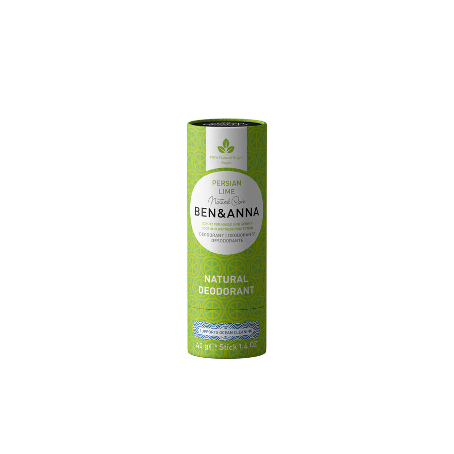 Natural Care Papertube Deodorant Persian Lime
