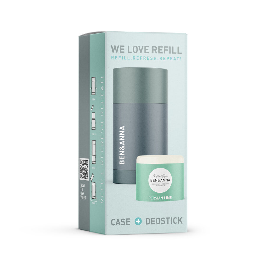 Case & Deostick Refill Starterset Persian Lime