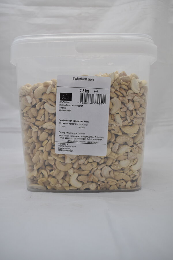 Bio-Cashewkerne, Großbruch