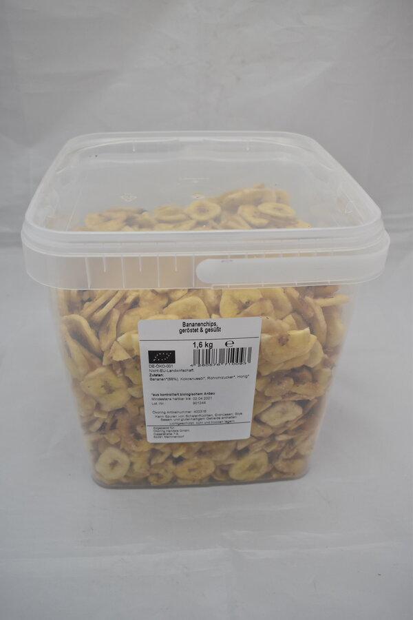 Bio-Bananenchips