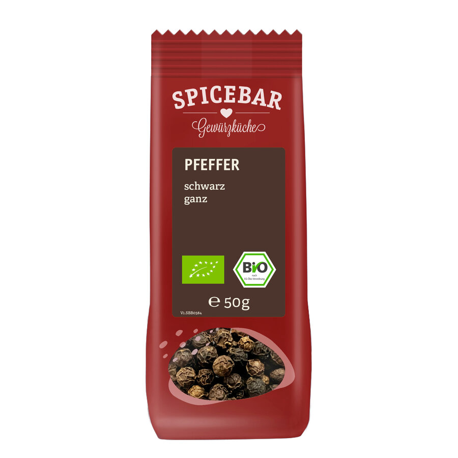 Pfeffer, schwarz - ganz