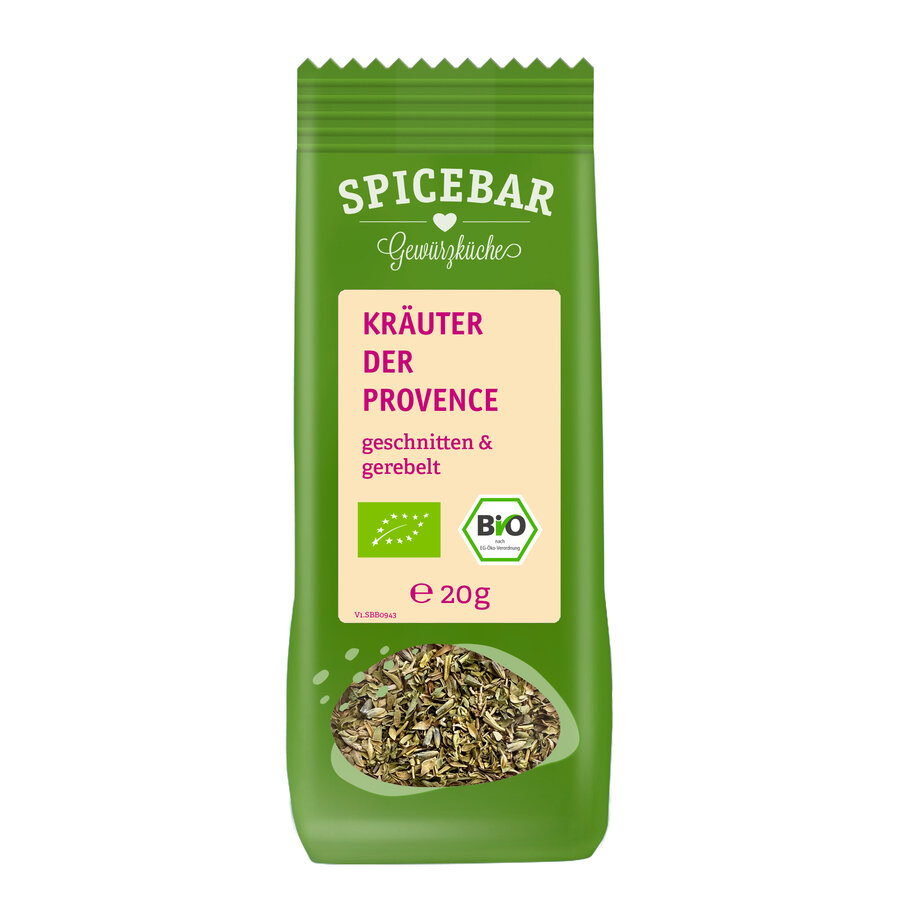 Kräuter der Provence - geschnitten und gerebelt