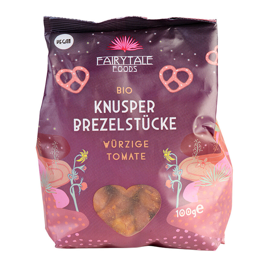 Knusper Brezelstücke, würzige Tomate