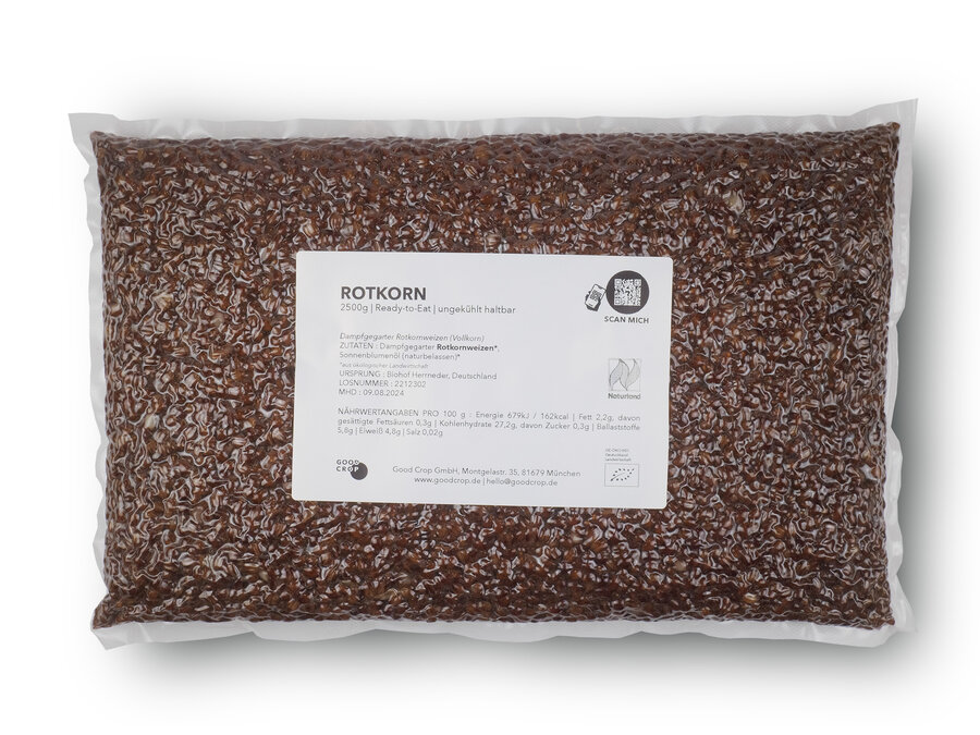 Ready-To-Eat Rotkorn (ungekühlt haltbar)