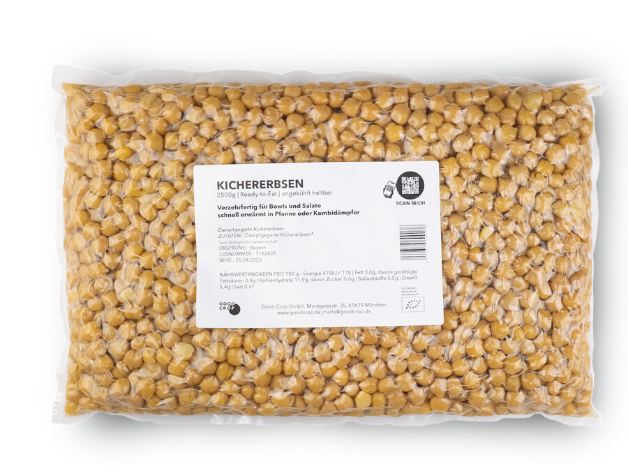 Ready-To-Eat Kichererbsen (ungekühlt haltbar)