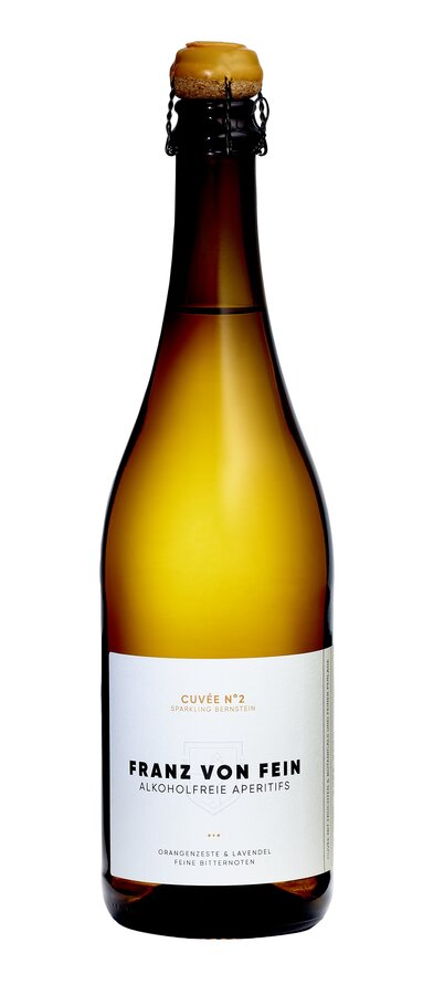 Alkoholfreier Sparkling Tea, Cuvée No. 2, Weißgold Edition, 750ml