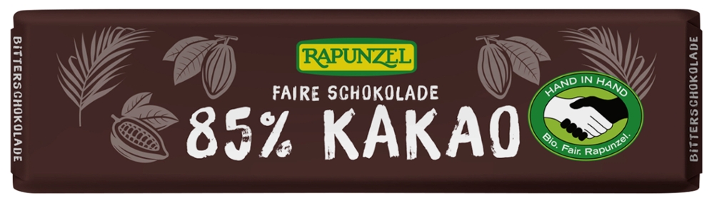 Bitterschokolade Täfelchen 85% HIH