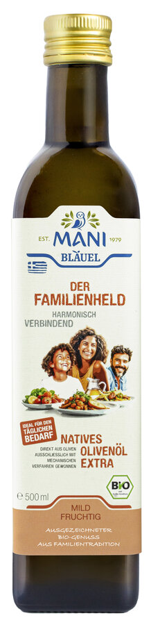 Bläuel Der Familienheld, 100% natives Olivenöl extra,  Fl.