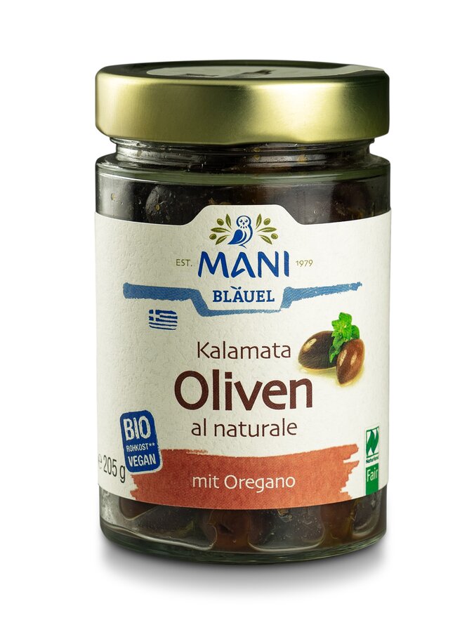 Kalamata Oliven al naturale, NL Fair