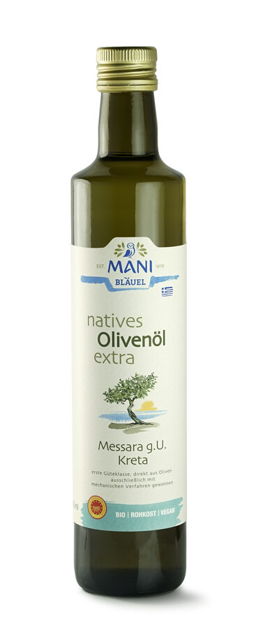 Natives Olivenöl extra, Messara g.U. Kreta