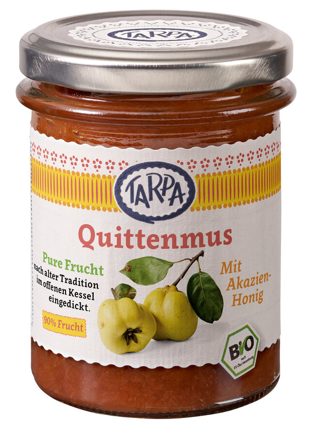Quittenmus mit Akazienhonig 90% Frucht