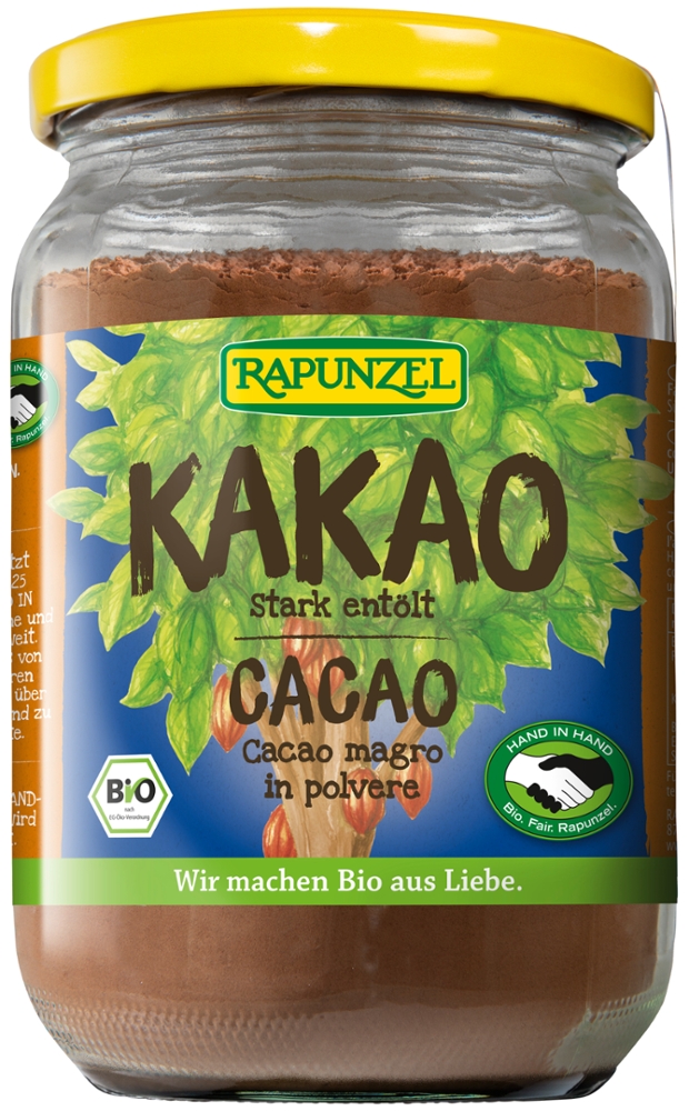 Kakaopulver stark entölt, HIH