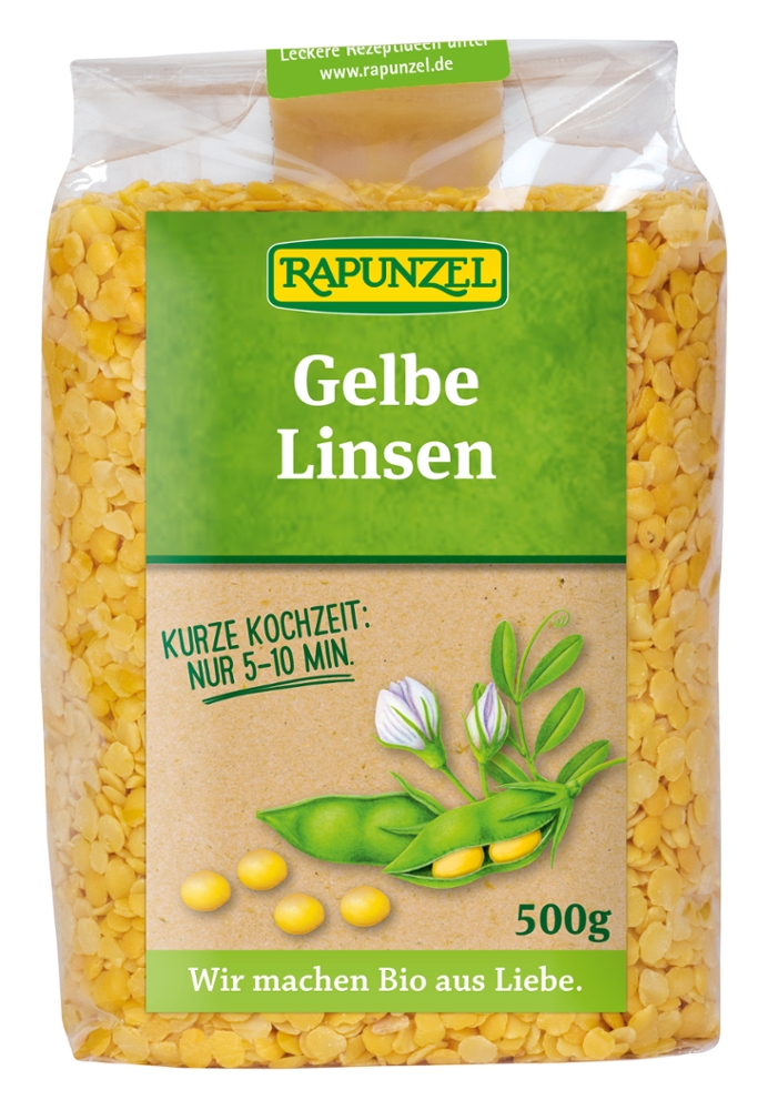 Linsen gelb