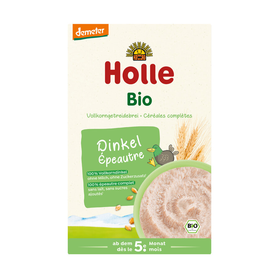 Bio-Vollkorngetreidebrei Dinkel