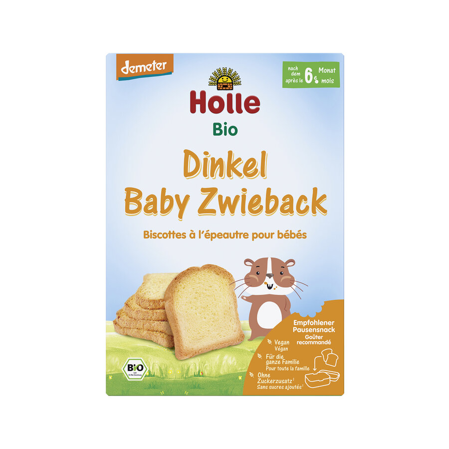 Bio-Babyzwieback Dinkel