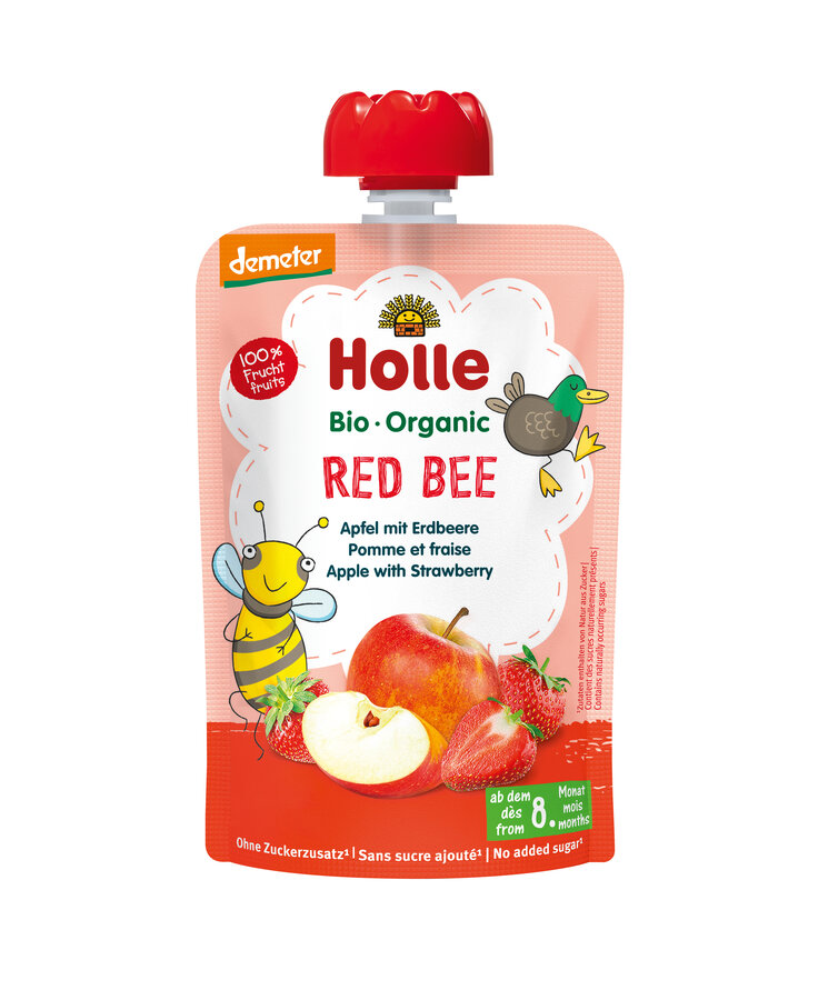 Red Bee - Apfel mit Erdbeere